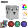3W LED Liefde hart 3W RGB Afstandsbediening wandlamp voor Thuis Slaapkamer trap Foyer Decoratie Decorateur Schoonheidskamer