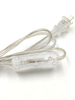 Transparante Draad Plug 303 Schakelaar E14 Blote Lichaam EU/EU/US Plug Himalaya Zout Lamp Draad Plug Himalaya zout Lamp Houder
