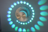 LED Plafond Poreuze LED RGB Plafond Wandlamp met Afstandsbediening Indoor Led Trap Wandlamp AC85-265 Nieuwjaarscadeau