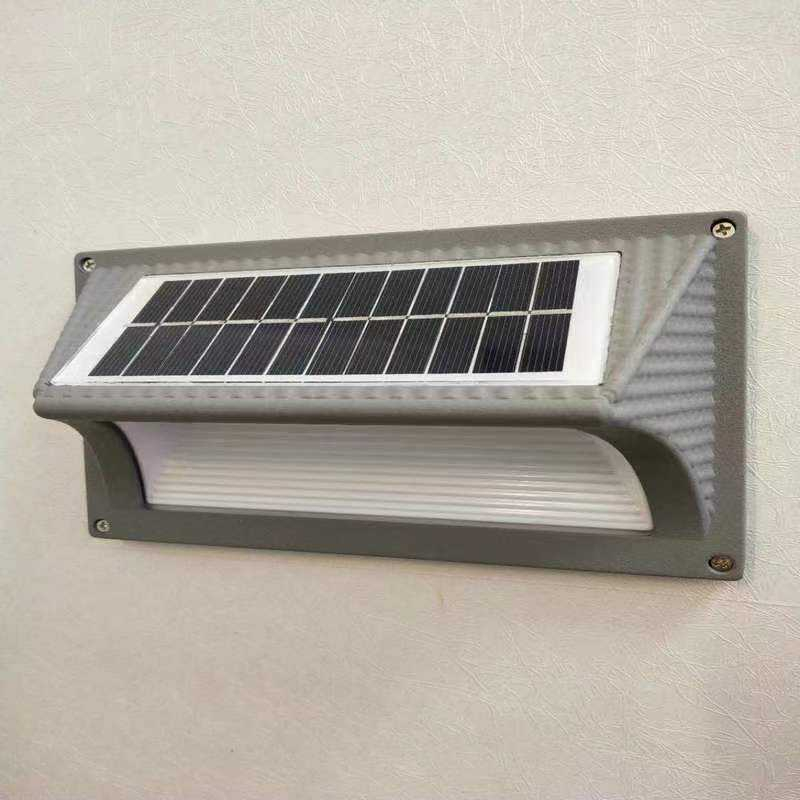 LED zonne-tuinverlichting aluminium zonne-tuinverlichting draadloze waterdichte zonne-lamp fabriek directe verkoop gemaakt in China
