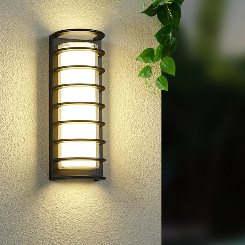 Vierkante Ronde Outdoor Acryl LED Wandlamp Villa Binnenplaats Exterieur Wandlamp Trap Gangpad Ganglamp Balkon Wandlampen