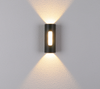 Zwart Wit Decoratie Applique Murale Led Vierkant Rond Op en neer Licht Ip65 Waterdicht Naast Led Cilinder Licht Wandlamp