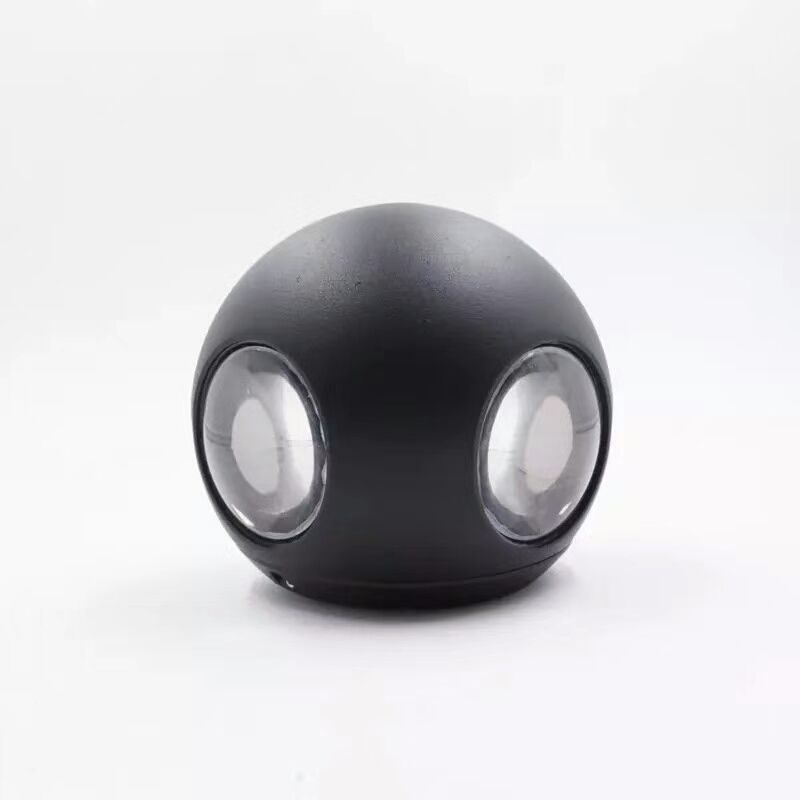 IP 65 waterdichte moderne led-wandlamp bolvorm ronde buitenwandlamp met hoge kwaliteit