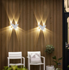 LED Wandkandelaar V vorm Outdoor Creatieve Licht Waterdicht Patio Moderne LED Lamp Armatuur Voor Thuis Professionele gezellige armaturen HOT
