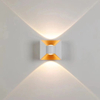 IP65 LED Wandlamp Aluminium RGB Outdoor Waterdichte Tuinhek Indoor Mode Wandlamp Voor Slaapkamer Nachtkastje Woonkamer Trappen