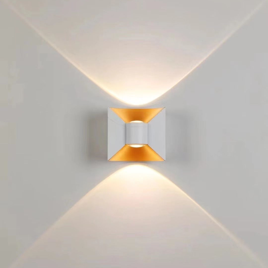 IP65 LED Wandlamp Aluminium RGB Outdoor Waterdichte Tuinhek Indoor Mode Wandlamp Voor Slaapkamer Nachtkastje Woonkamer Trappen