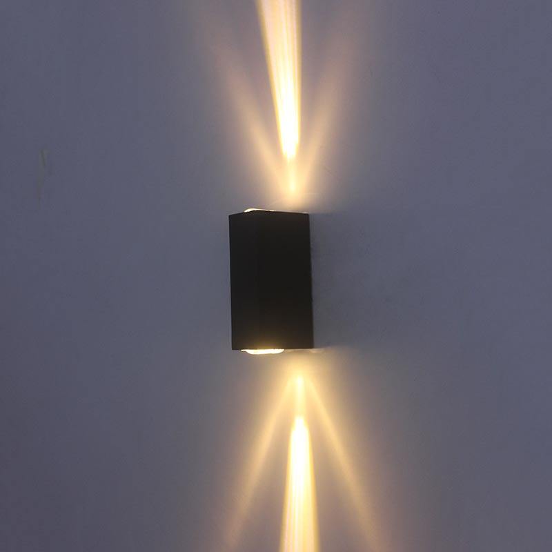 Black Shell Beam Light Waterdichte Wandlamp Moderne Led Outdoor Wandlamp Hoge kwaliteit Outdoor Sconces