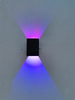 5W decoratief led-licht modern nieuw klein aardewerk wandlamp binnen bedlampjes nachtlampje RGB met afstandsbediening