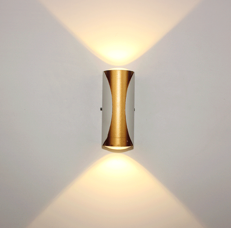 Led Wandlamp IP65 Aluminium Moderne Opbouwmontage Indoor Outdoor Blaker Landschap Tuin Wandlamp 360 Graden