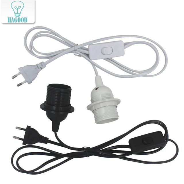 lampaccessoires EU-stekkerdraad 1,8 m draad met 303 schakelaar Factory Direct lichtdraad