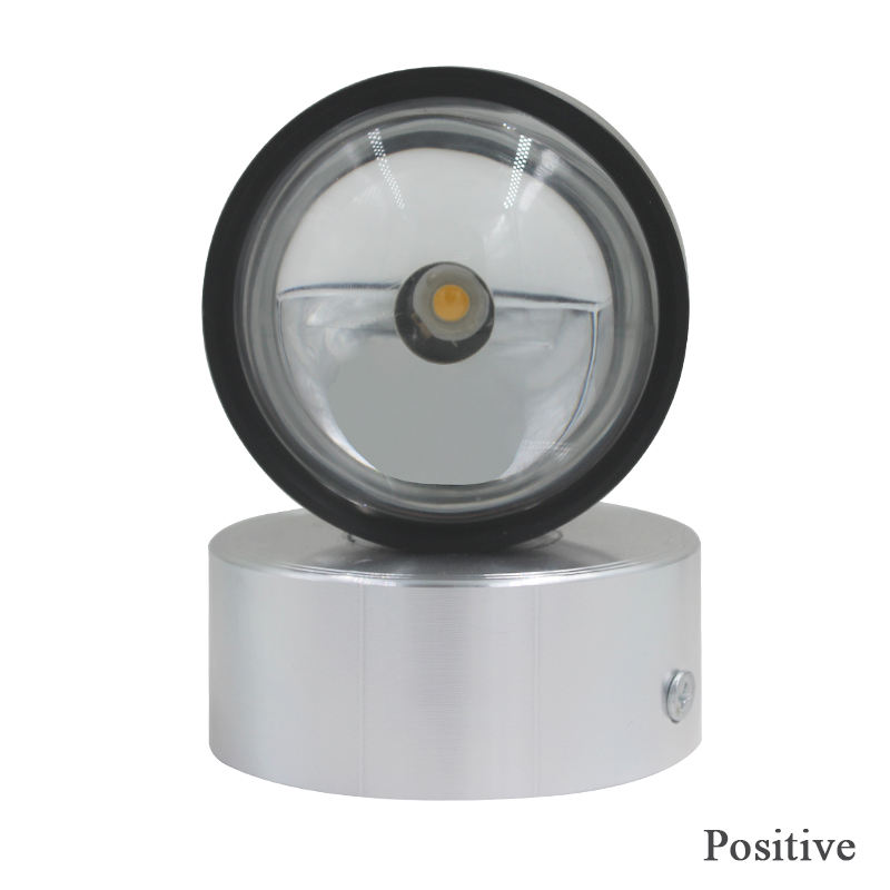 2W 6W Indoor Crystal Light Up en Down Wandlamp RGB Wandlamp Ronde Wandlamp Glazen Wandlamp