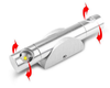 6W moderne wandkandelaar 360 graden rotatie LED wandlampen lezen wandlamp/spiegel verlichting/trap licht hoge helderheid