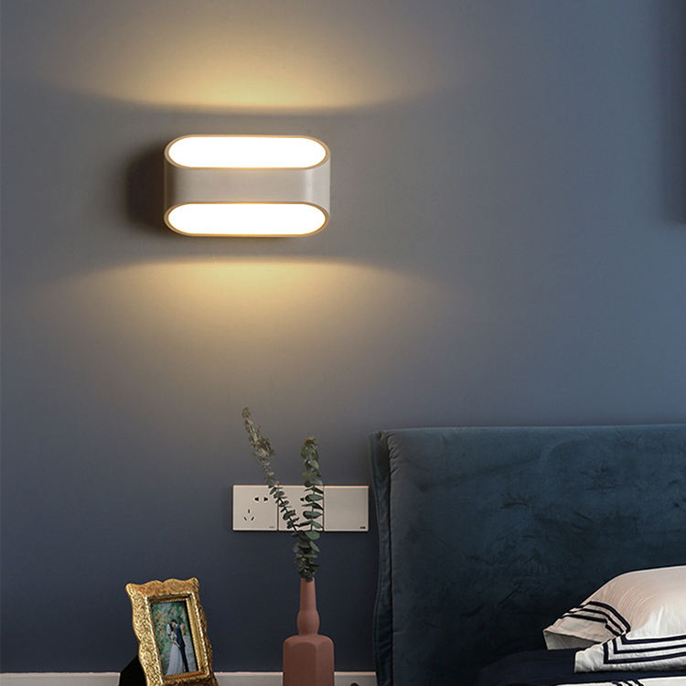 Nieuwe 5W RGB Wandlamp up and down indoor wandlamp LED achtergrond wandlamp voor huis- en hoteldecoratie