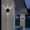 Moderne Eenvoudige Creatieve Outdoor Waterdichte Wandlamp LED Binnenplaats Lampen Poort Lamp Terras Balkon Wandlamp