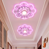 Rose kristallen plafondlamp Kristallen plafondlamp Moderne plafondlampen voor eetkamer Halverwege de eeuw Moderne plafondlamp Lampen voor woonkamer Plafond Plafond led-lamp