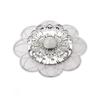 Rose kristallen plafondlamp Kristallen plafondlamp Moderne plafondlampen voor eetkamer Halverwege de eeuw Moderne plafondlamp Lampen voor woonkamer Plafond Plafond led-lamp