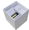 Bewegingssensor buiten 12W verstelbare op en neer wandlamp aluminium decoratie LED wandlamp