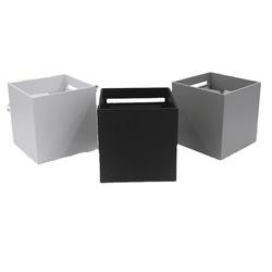 Industriële stijl 12W AC85-265V waterdichte IP65 verstelbare aluminium buiten LED kubus wandlamp