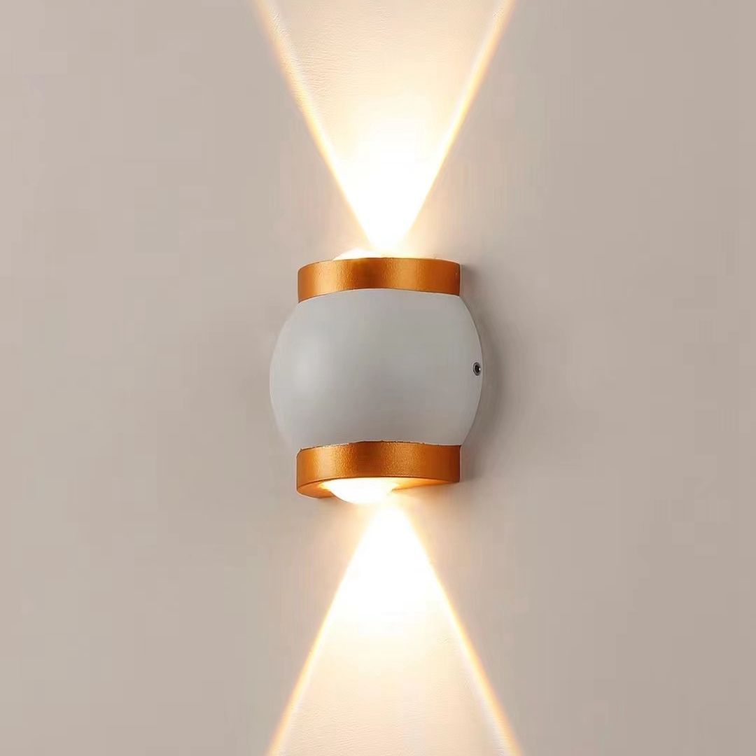 Home Decor 6W 12W Led Wandlamp Indoor Outdoor Waterdichte Aluminium Tweekoppige Wandlamp Voor Tuin veranda Slaapkamer Trappen Lichten