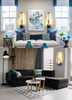 Moderne slaapkamerlamp Lange golf wandlamp en hoogwaardig led-nachtlampje met fabrieksprijs