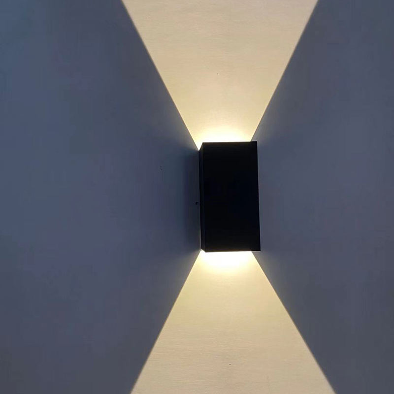12W waterdichte wandlamp buiten wandgemonteerde LED-wandlamp Home armatuur licht aluminium verlichting