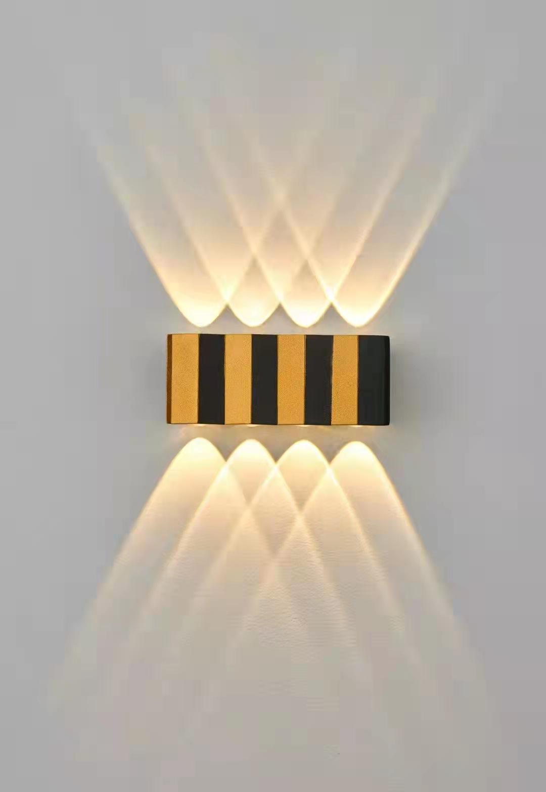 Outdoor Nieuwe LED Wandlamp Binnen en Buiten Waterdichte Muur Waslamp Binnenplaats Slaapkamer Gang Balkon Muur Spotlight