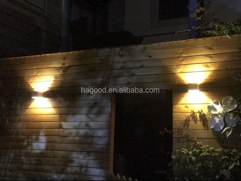 Industriële Stijl 12W AC85-265V Waterdichte IP65 Verstelbare Beam Aluminium Outdoor LED Cube Waterdichte Wandlamp Blaker