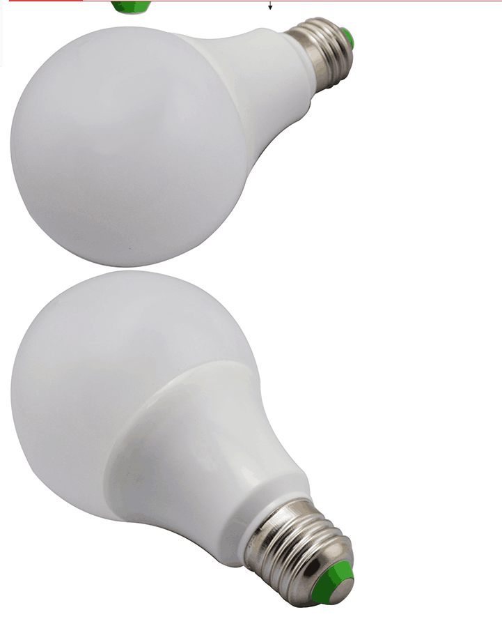 A70 15W GEGOTEN ALUMINIUM E27 BASIS LED-LAMP PC-afdekking LED fabriek 5W 6W 8W 9W 12W HAGOOD LIGHTING COMPANY