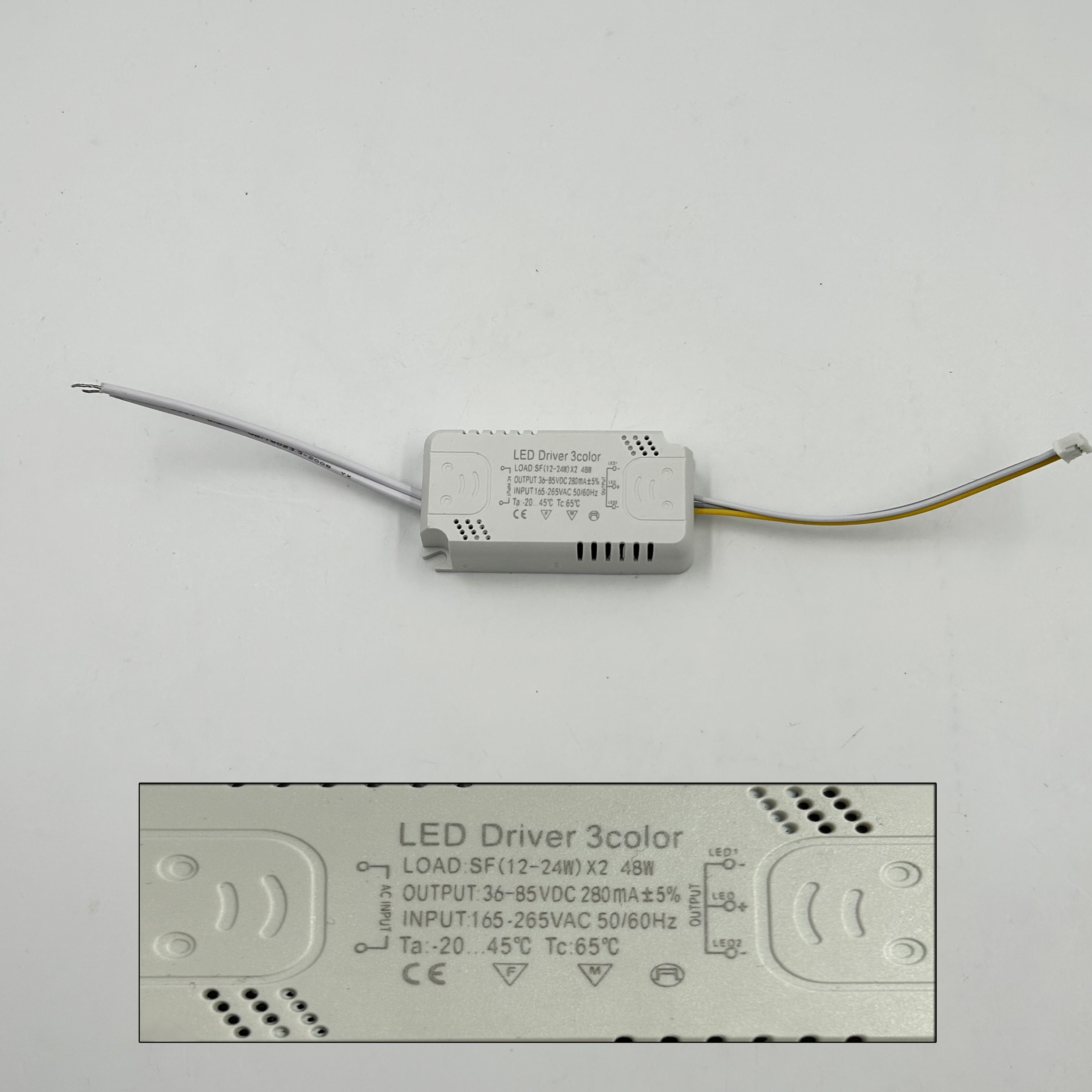 100W 140W 160W LED Driver Verlichting Transformers Drie kleur temperatuur driver Niet-Warterpoof COB LED chip Voeding
