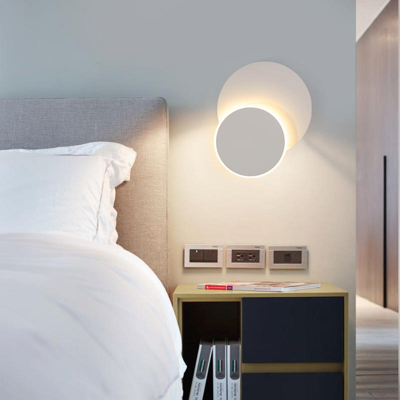 LED Wandlamp 360 Graden Draaibare Lamp In Muur Spot Voor Trappen Slaapkamer Woonkamer Wandlamp home fancy licht