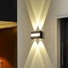 Led Wandlamp Veranda Outdoor Indoor Up Down Wandlamp Voor Thuis Trap Slaapkamer Nachtkastje Deur Lamp Gang verlichting Merk Licht