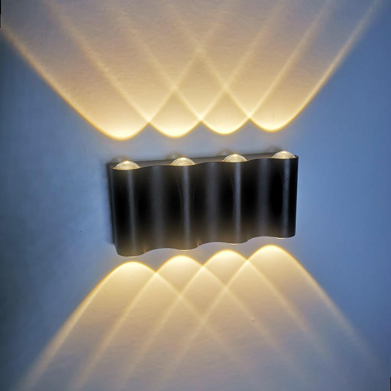 Led Wandlamp Aluminium Outdoor IP65 Waterdicht Up Down Wandlamp Thuis Trap Slaapkamer Nachtkastje Gang 4/6/8W 2 Jaar Garantie