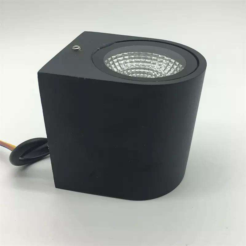 5W kolom enkele kop waterdichte wandlamp Unieke nachtlamp IP65 waterdichte wandlamp voor tuindecoratie