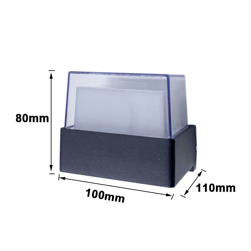 Outdoor Tuya Wifi Led Smart Wandlampen 10W Cube Rgb App Dimbare Blaker Waterdicht Tuin Alexa Google Thuis acryl Wandlamp