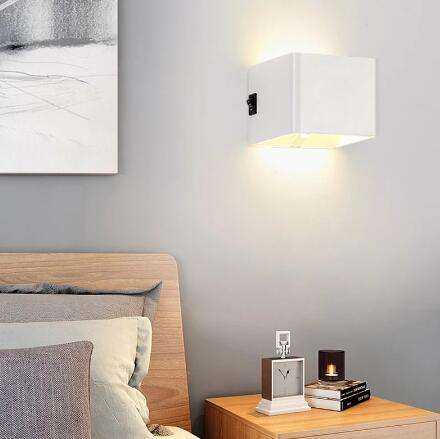 5W Bewegingssensor Led-nachtlampje Oplaadbare wandlamp voor binnen 