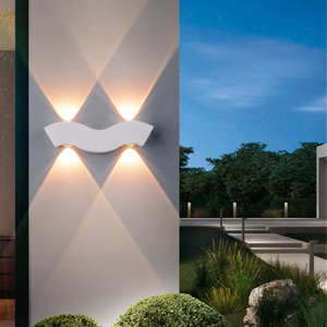 IP65 4W Nordic Waterdichte wandlamp eenvoudige led woonkamer Achtergrond Wandlamp hotel hal gangverlichting Up en Down light