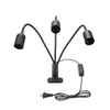 Grensoverschrijdende LED-cliplamp Enkele kop Dubbele kop Driekoppige clip Lamphouder E27 Universele lamphouder met clip