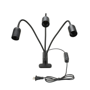 Grensoverschrijdende LED-cliplamp Enkele kop Dubbele kop Driekoppige clip Lamphouder E27 Universele lamphouder met clip