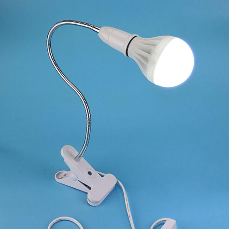 Grensoverschrijdende LED-cliplamp Enkele kop Dubbele kop Driekoppige clip Lamphouder E27 Universele lamphouder met clip