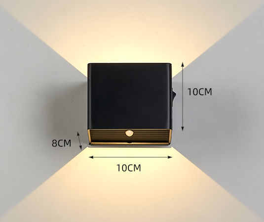 Interieur Wandlamp USB Oplaadbare Led Wandlamp Met Bewegingssensor Binnenverlichting Woonkamer Slaapkamer Gang Nachtverlichting