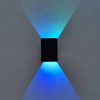 5W RGB met controller indoor verlichting led led licht indoor indoor led light indoor led trapverlichting Wandlampen Indoor Up en Down Wandlamp Aluminium Materiaal Lamp