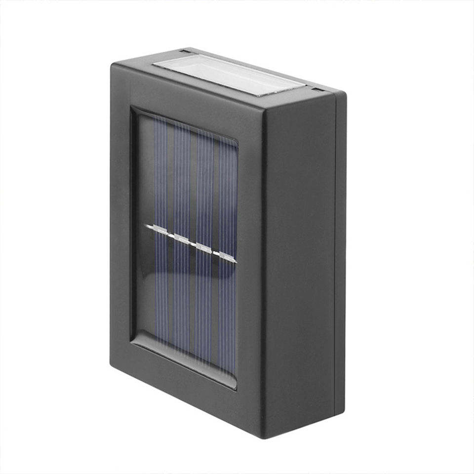 Hot Selling Outdoor Smart Garden Decoratief Hangend Licht Waterdicht Op en neer Lichtgevende Led Solar Wandlamp