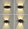 Nieuwe fabriek groothandel IP65 aluminium waterdichte outdoor op en neer led wandlamp wandlampen voor thuis 