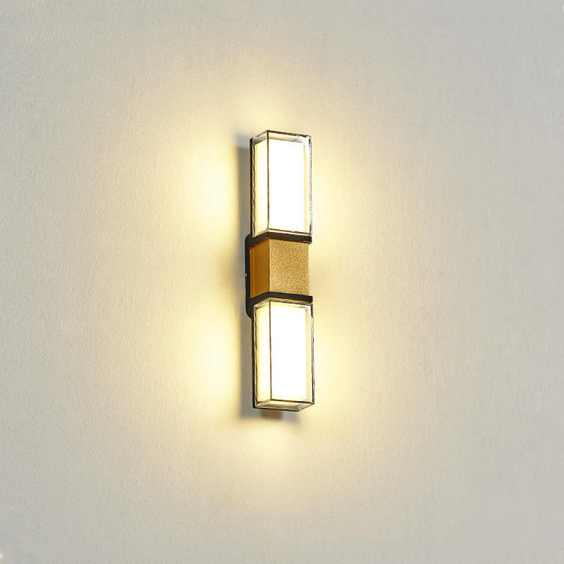 9W 10W buitenwandlamp LED waterdicht IP65 aluminium strip binnen- en buitenverlichting decoratie tuin veranda verlichtingsarmaturen 85-265v