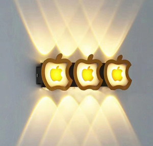Zwarte led lange wandlamp woonkamer achtergrond muur slaapkamer nachtkastje wandlamp moderne minimalistische lijnlamp