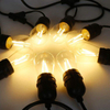E14 S14 filament lamp E27 decoratieve lamp string LED lamp 110V 3V solar Edison lamp vintage PC plastic A filament