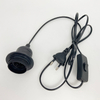 E27 E14 US AU UK EU Verlengsnoer Met 303 Schakelaar Kabel 1.8 m Schroef Base Lamphouder LED hanglamp Head Bulb Socket