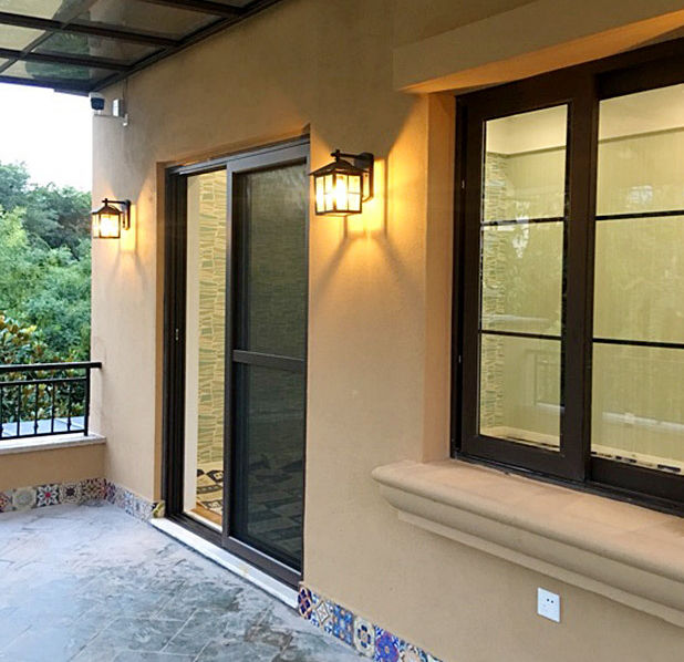 Populaire Europa Vierkante Pijler Lamp Outdoor Retro Waterdichte Kolom Licht Tuin Balkon Villa Gemeenschap Gang Chapitar Lampen