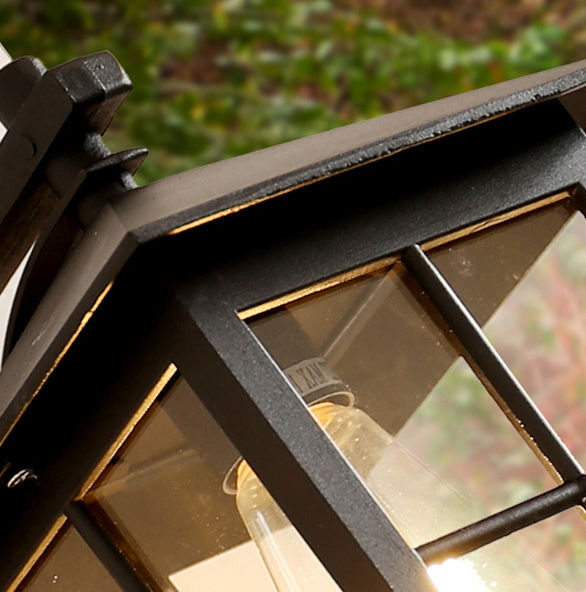 Populaire Europa Vierkante Pijler Lamp Outdoor Retro Waterdichte Kolom Licht Tuin Balkon Villa Gemeenschap Gang Chapitar Lampen