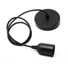 Lamphouder Snoer E27 Lampvoet Hanglamp Stof Metaal Aangepast PVC Schakelaar Stijl Kabel Stekker Kunststof Dimmer Schroef ZHE